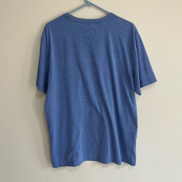 Men’s Tommy Hilfiger Blue Logo Tee - Picture 6 of 8